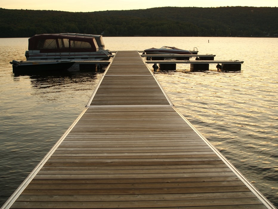 QUAI - 4' X 20' - CÈDRE JAUNE - PREMIUM - QB2