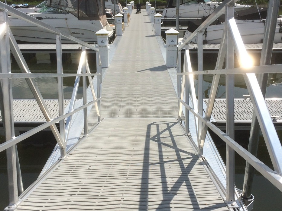 QUAI SUR POTEAUX - 8' X 10' (92" X 10') - X-WAVE BEIGE - PREMIUM - QB2