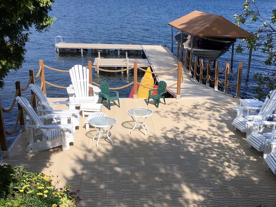 QUAI SUR POTEAUX - 8' X 10' (92" X 10') - X-WAVE BEIGE - PREMIUM - QB2