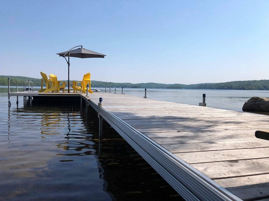 QUAI SUR POTEAUX - 8' X 10' (92" X 10') - X-WAVE BEIGE - PREMIUM - QB2